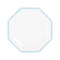 Melamine Plate, Fresh Water Blue (Bamboo)