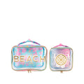 Beach Accessories Pouch Set, Royal Coral