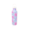 Stainless Steel Water Bottle, Beachside Haven