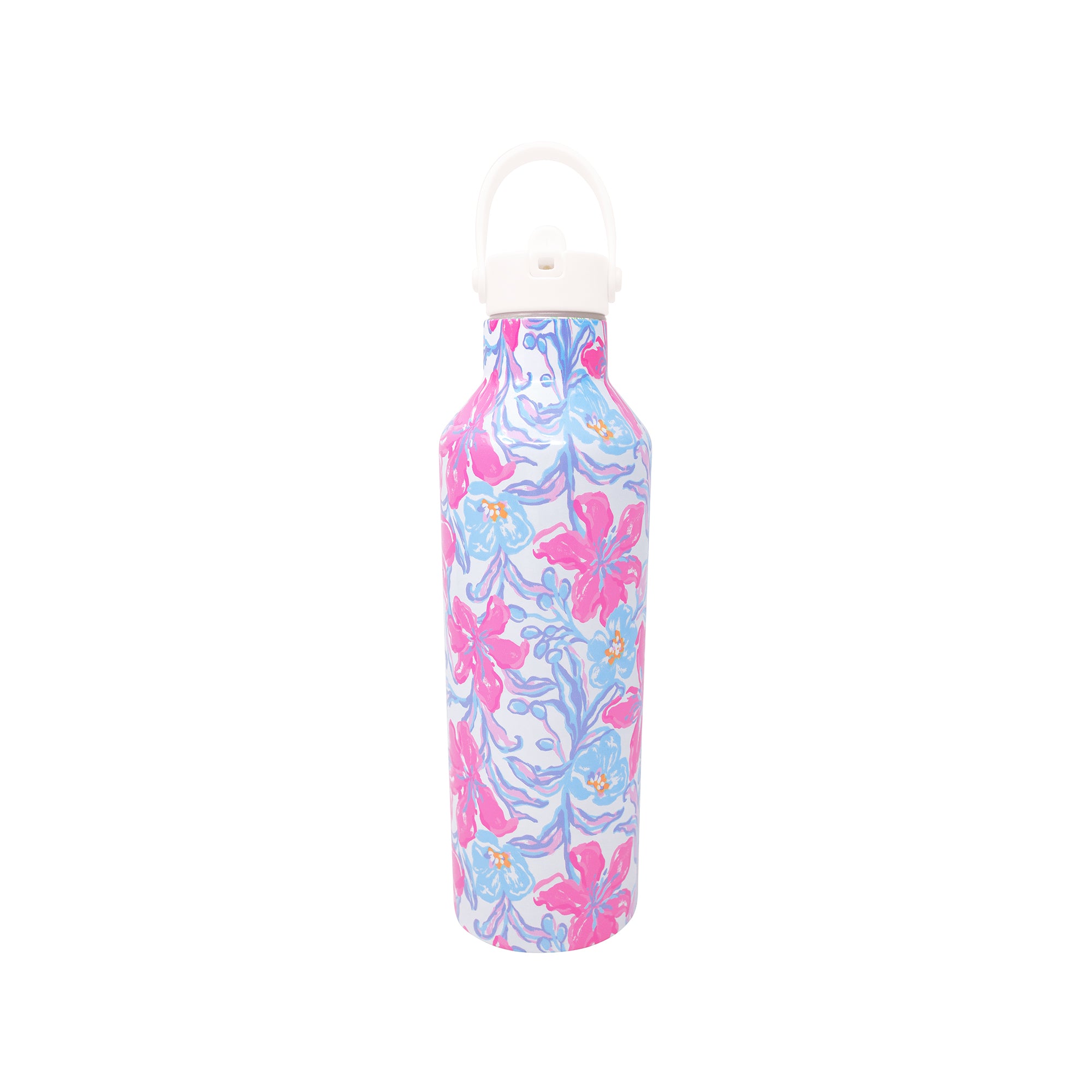 Stainless Steel Water Bottle, Beachside Haven
