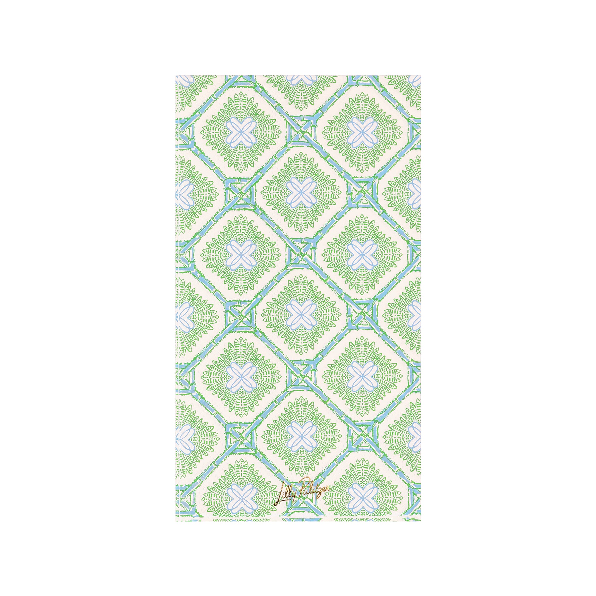 Paper Dinner Napkins, Bamboo Logo Trellis