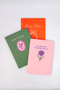 Rough Draft Notebook Set, Love Notes