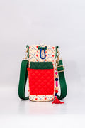 Water Bottle Sling, Cherry Hearts