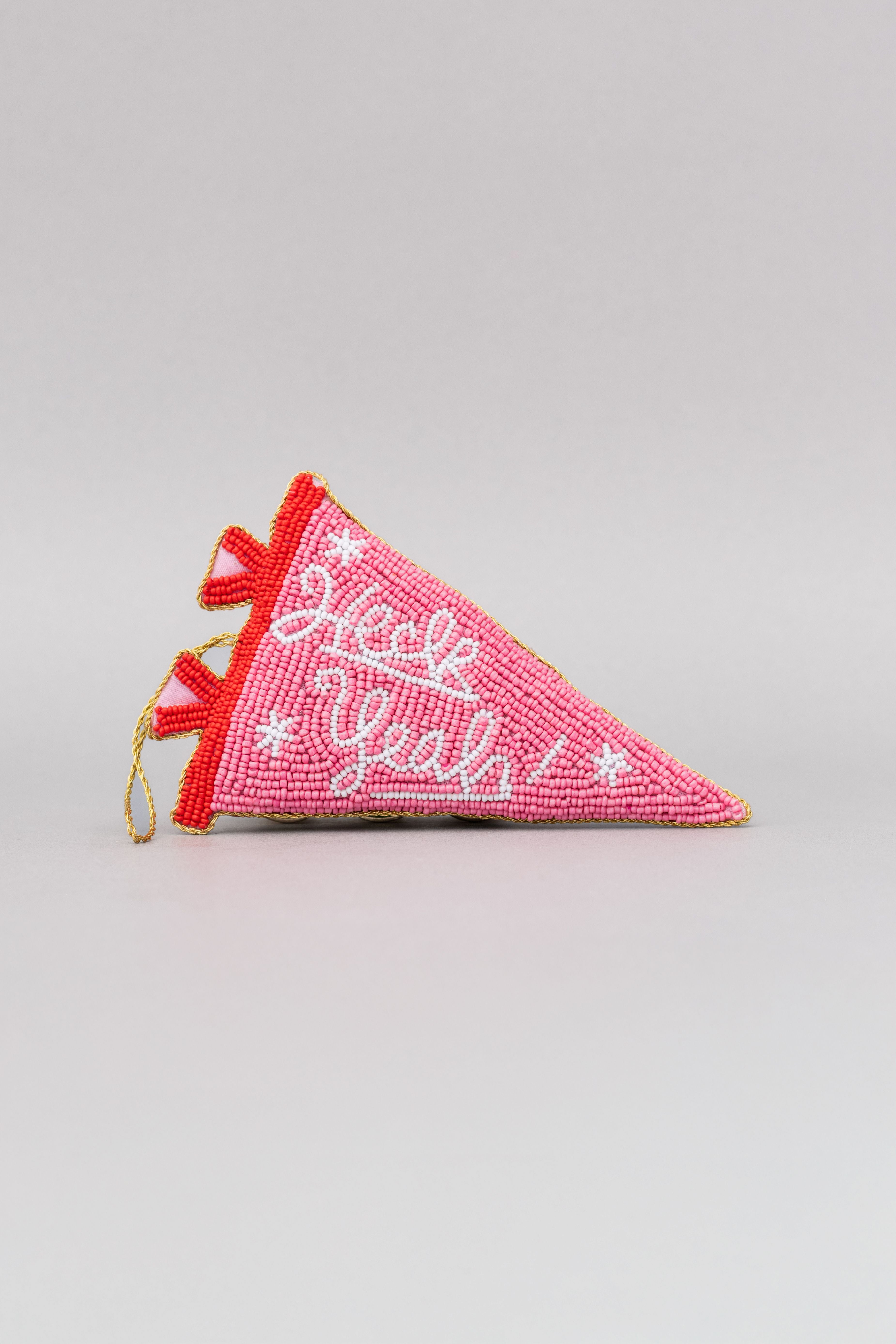 Beaded Ornament, Heck Yeah