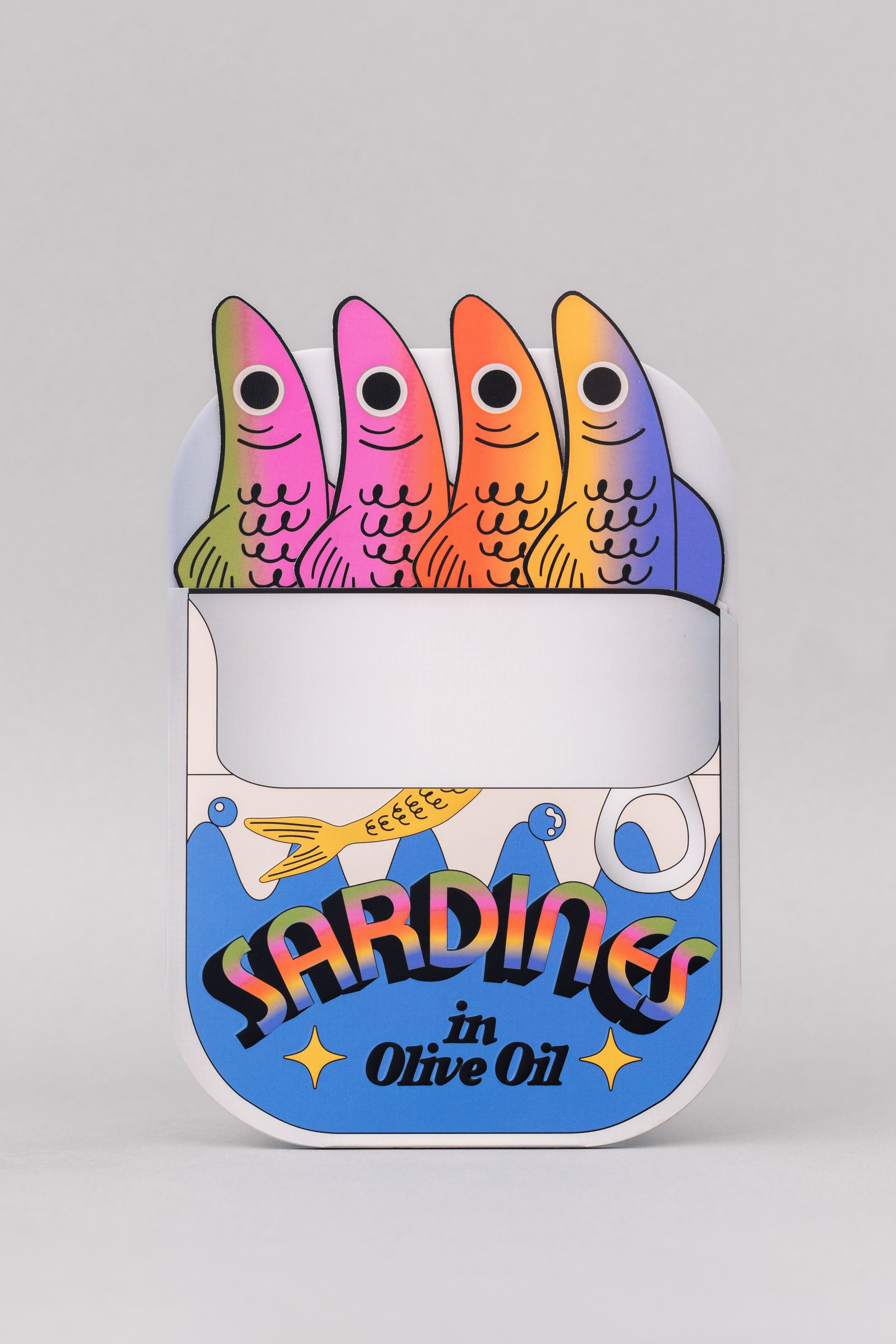 Bookmark Set, Sardines in a Can