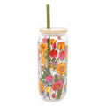 Glass Coffee Mug, Meadow Bouquet