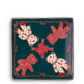 Ceramic Square Tray, Beary Festive