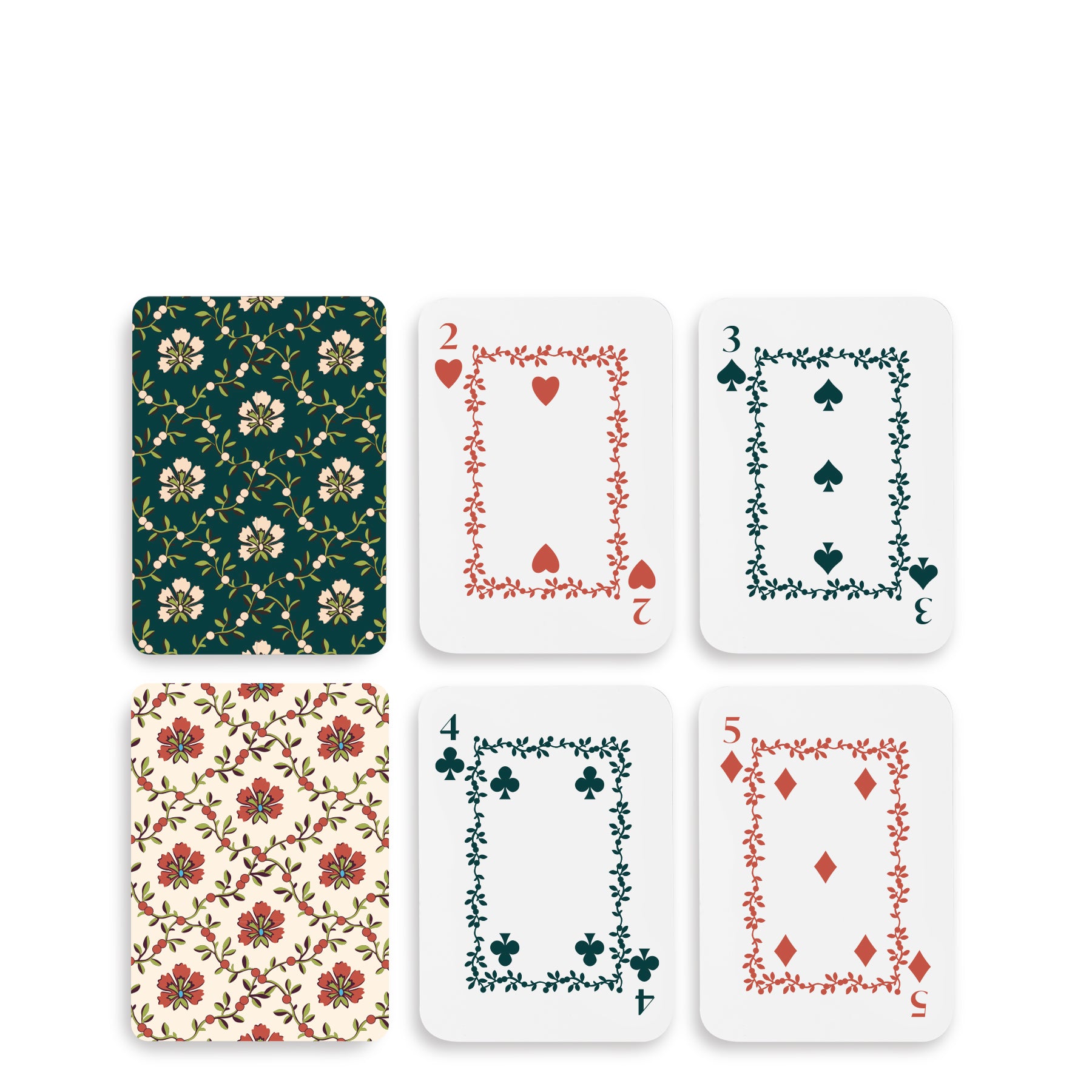 Playing Cards Set, Star Patchwork