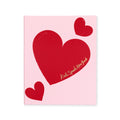 Concealed Spiral Notebook, Sweet Hearts