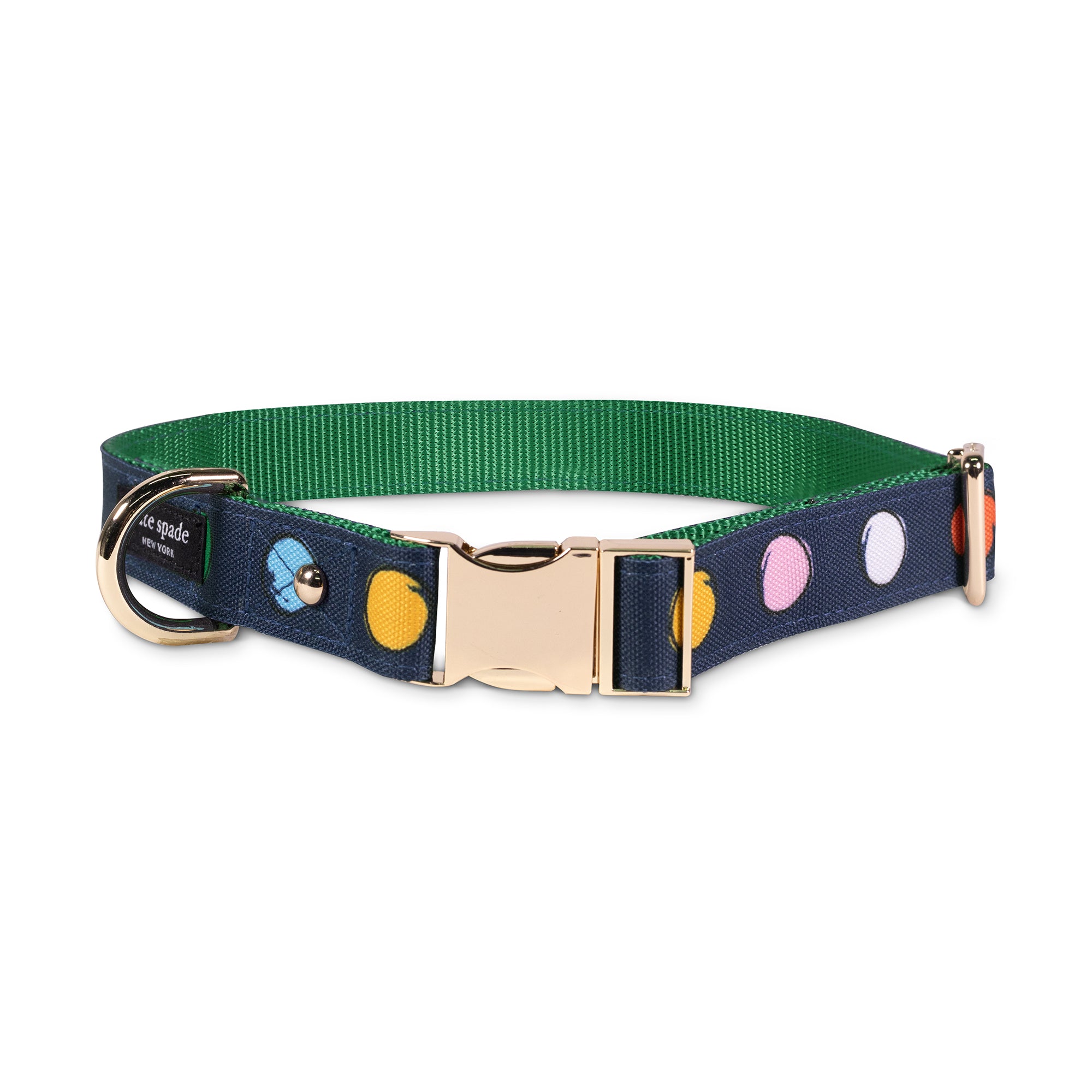 Large Dog Collar, Watercolor Dot