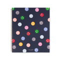Large Spiral Notebook, Spade Smiley