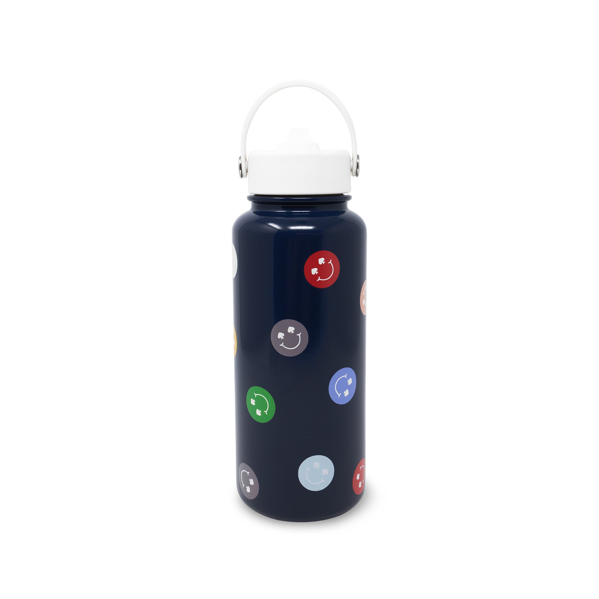 Stainless Steel Water Bottle with Sling, Spade Smi