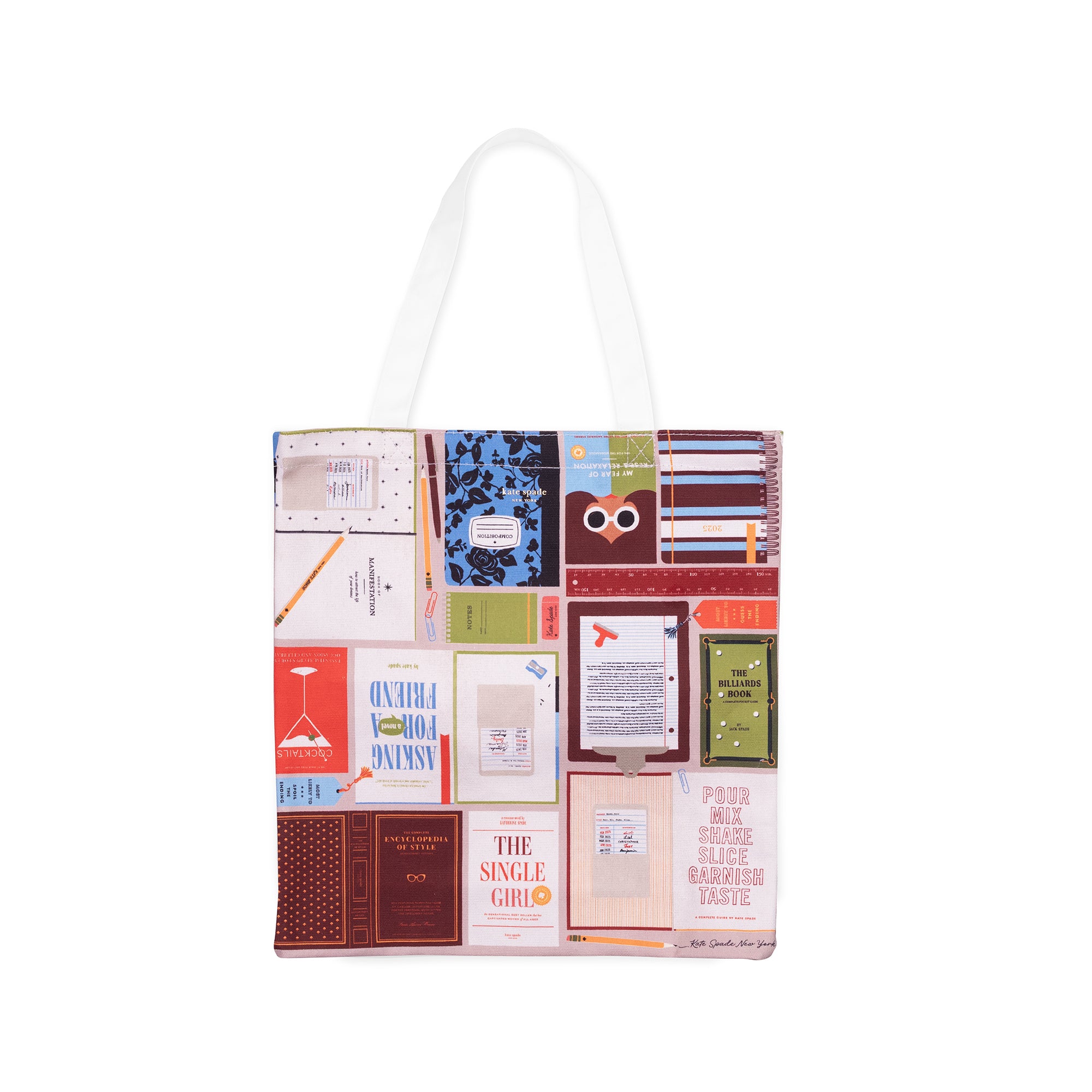 Canvas Book Tote, Book Club