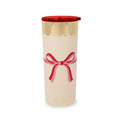Stainless Steel Tumbler, Candy Bow