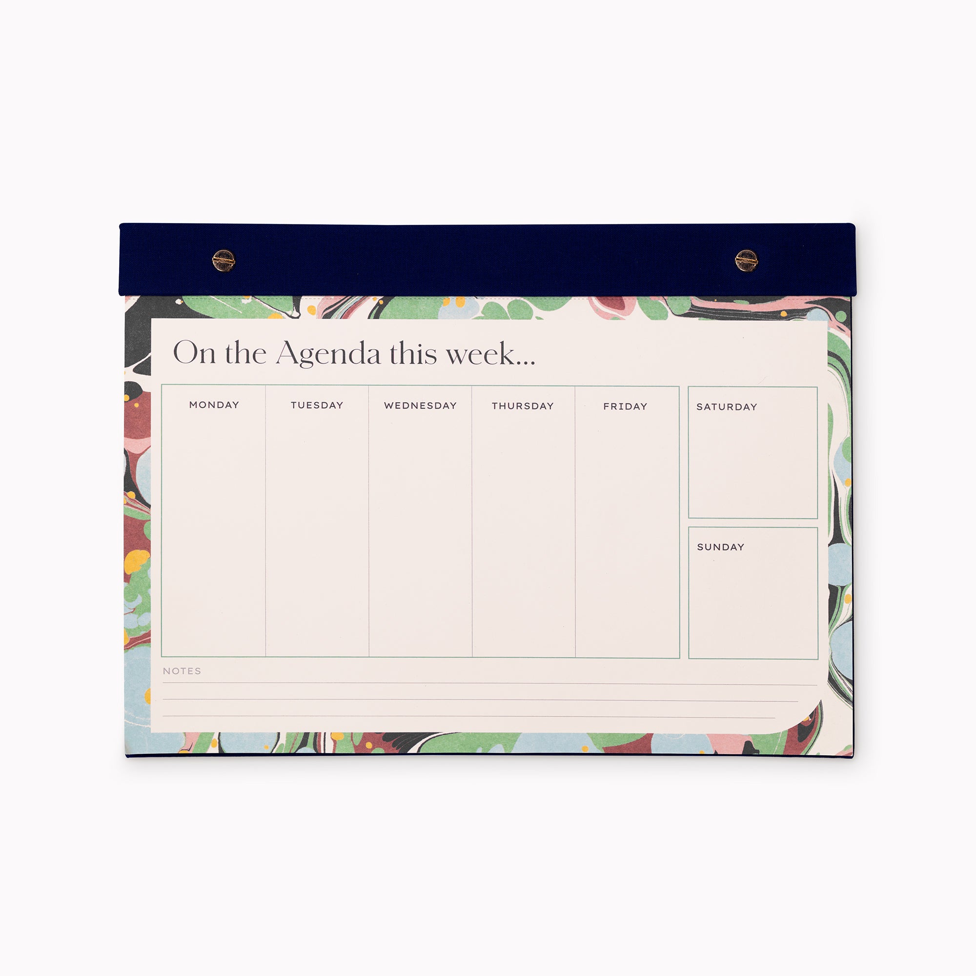 Weekly Desk Planner Post Bound, Omega