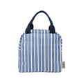 Lunch Tote, Deep Ultramarine Stripe