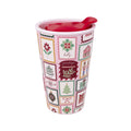 Ceramic Travel Mug, Stamps