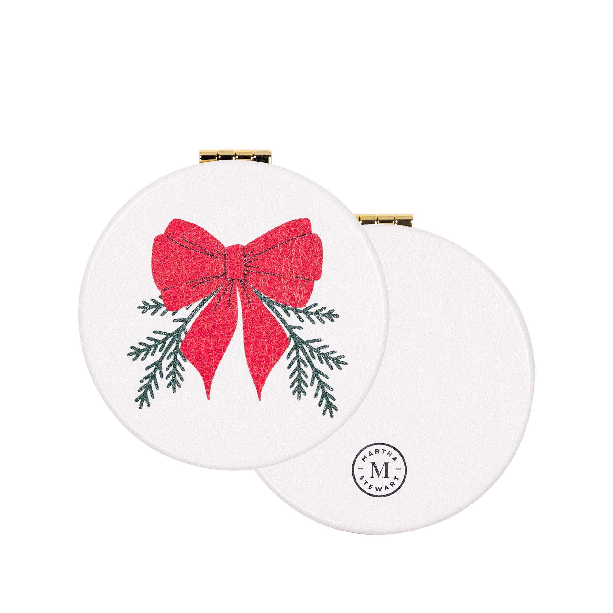 Compact Mirror, Holiday Bow