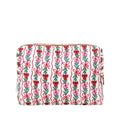 Cosmetic Pouch, Holiday Bow Stripe