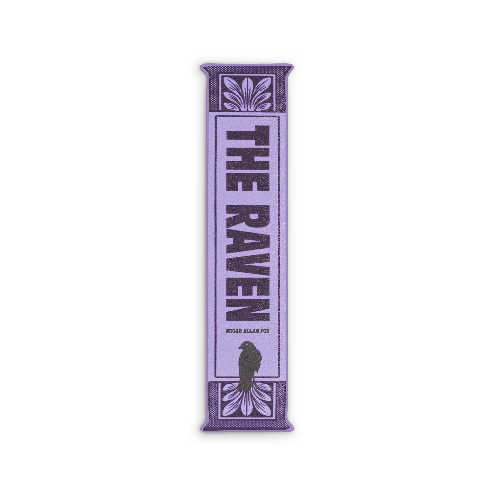 Bookmark, The Raven - Purple