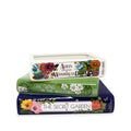 Stacked Books Planter, Alice/Wind in the Willows/T