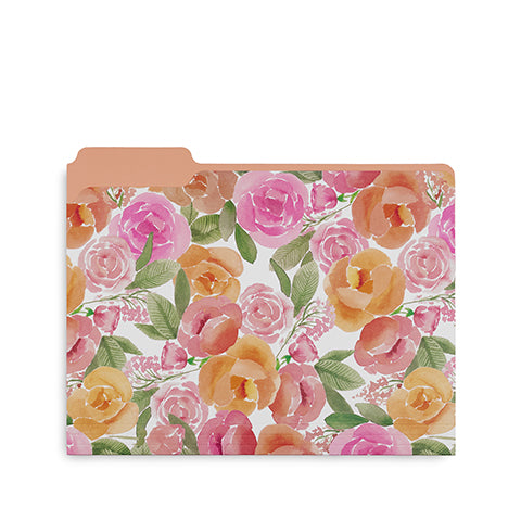File Folders, Full Posey/Scattered Posey/Bold Flor
