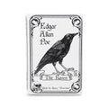 Large Book Vase, The Raven - White