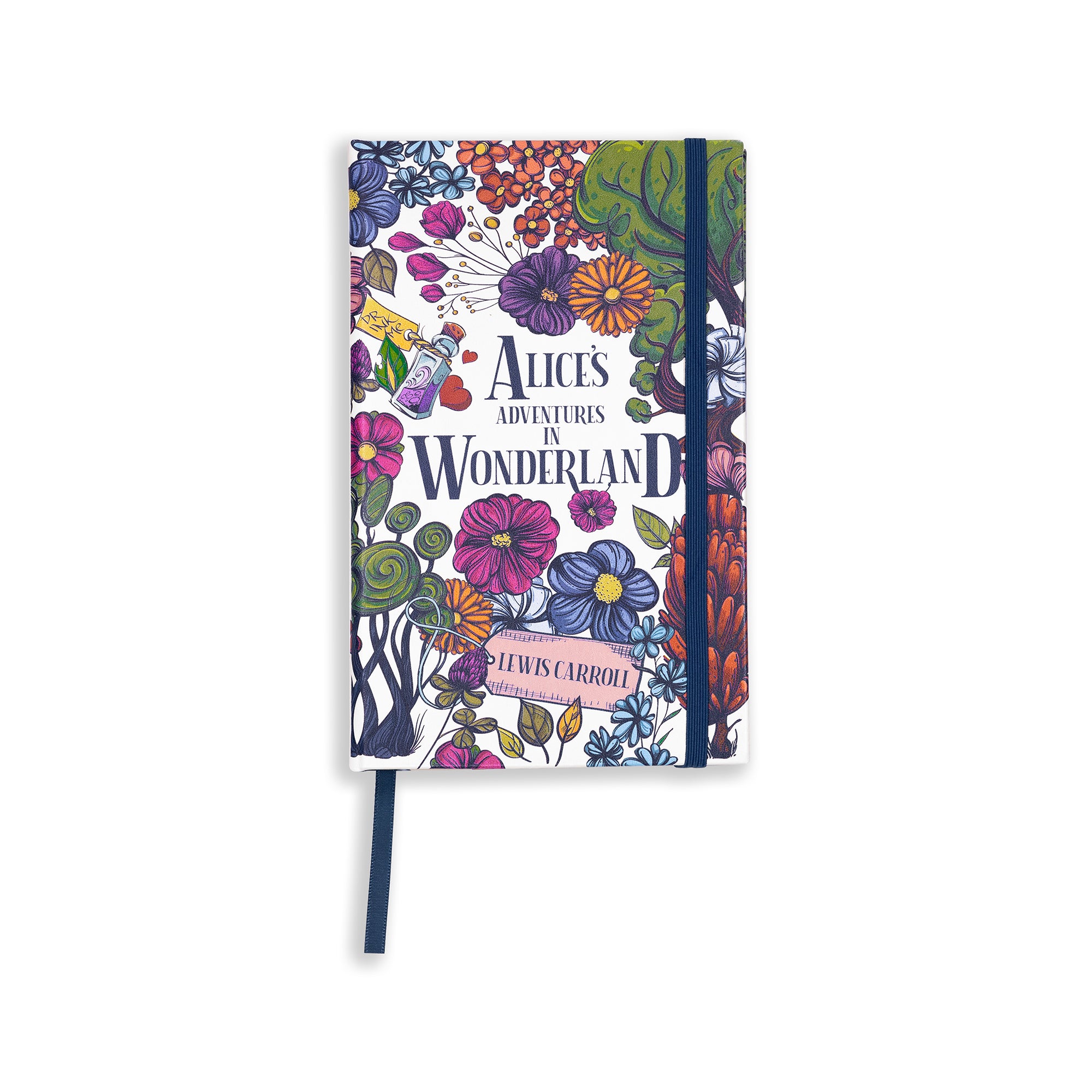 Journal, Alice in Wonderland - Floral Nonsense