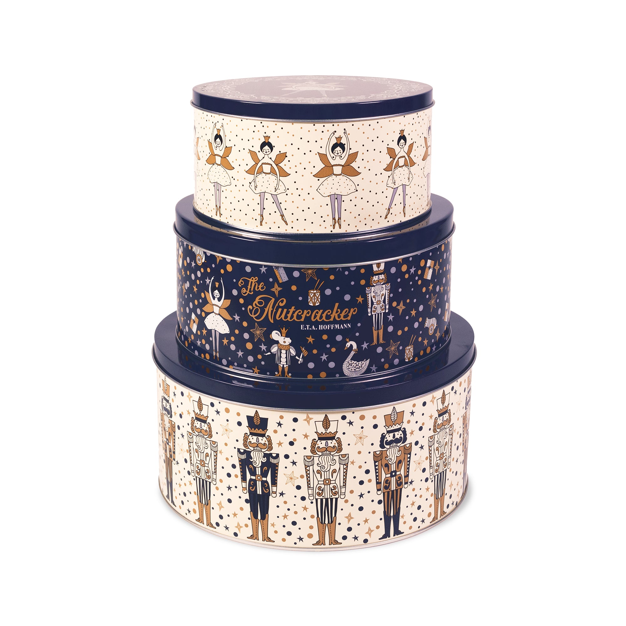 Cookie Tins (Set of 3), The Nutcracker