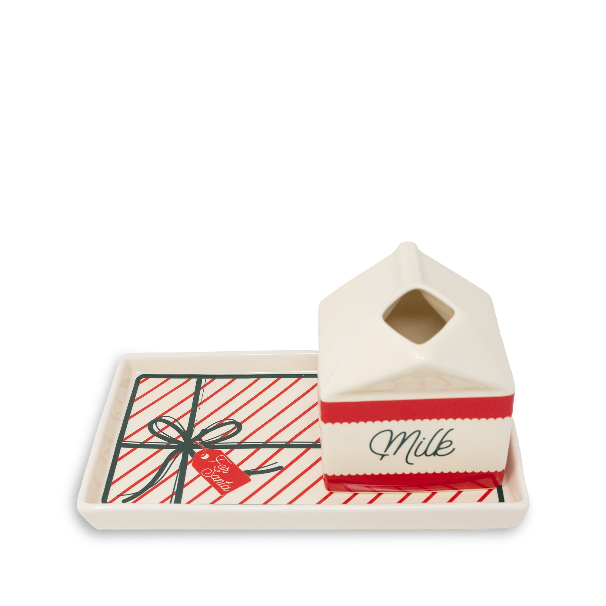 Milk and Cookies Set, Bow