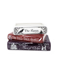 Stacked Book Planter, The Raven