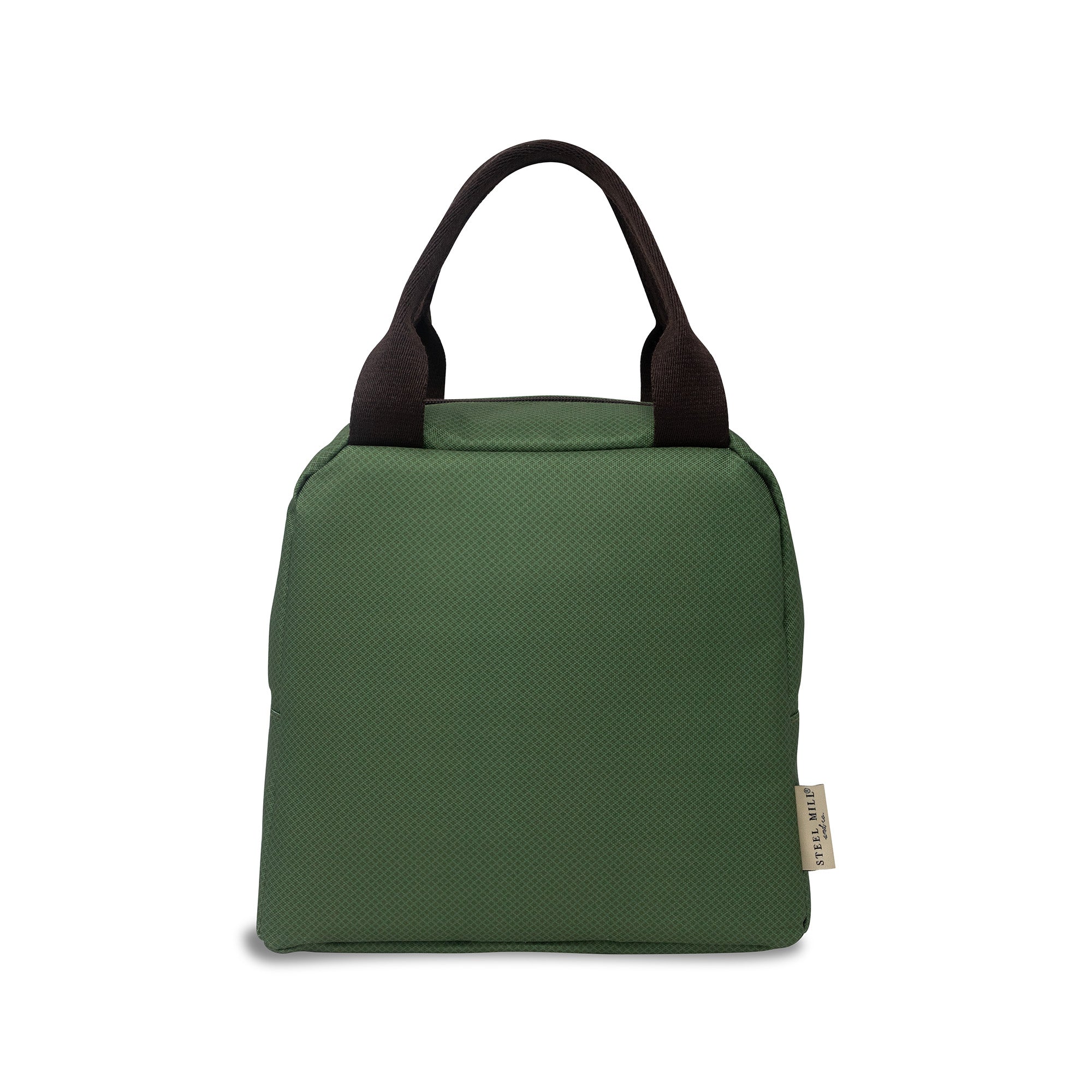Lunch Tote, Green Diamond