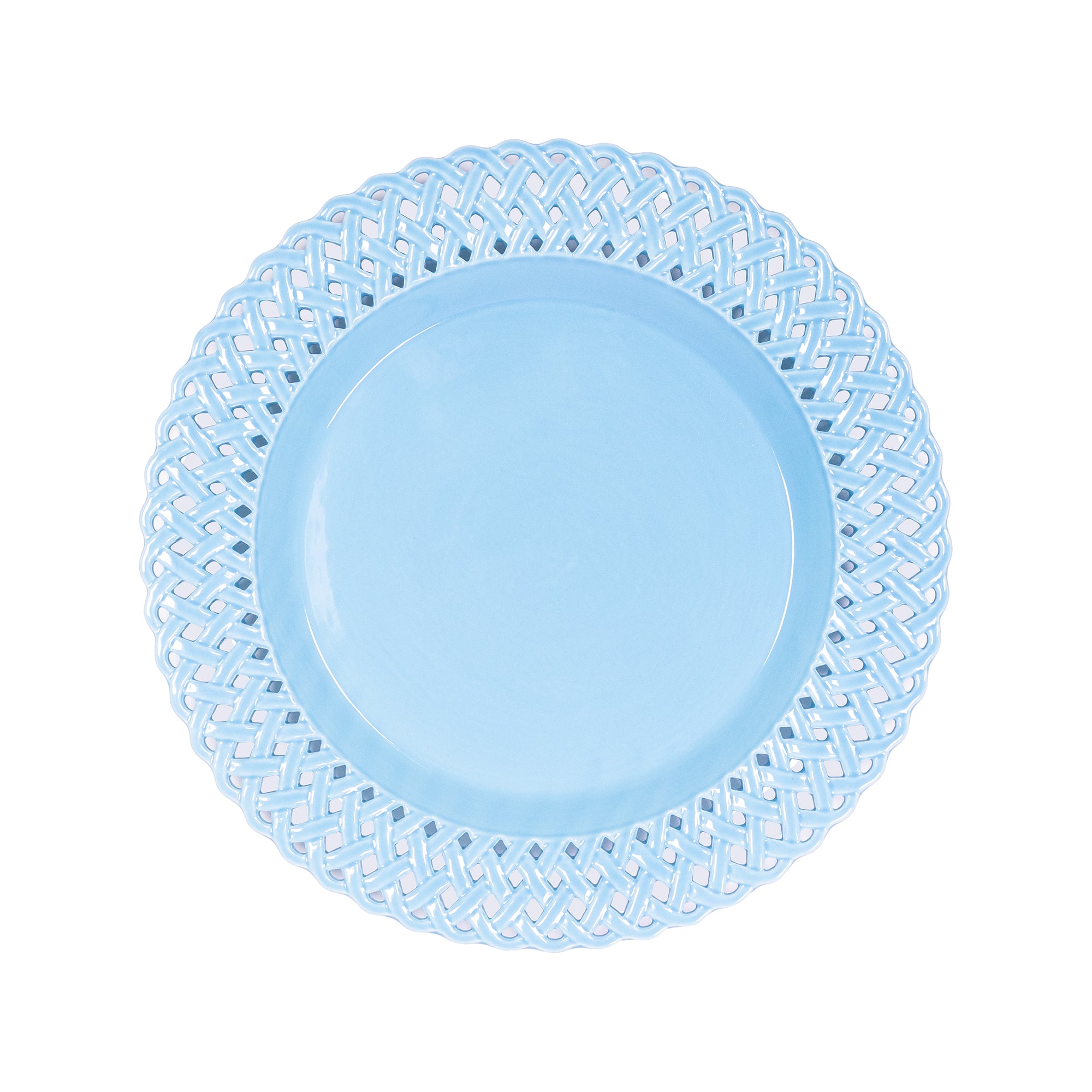 Dinner Plate Set, Hydrangea Blue