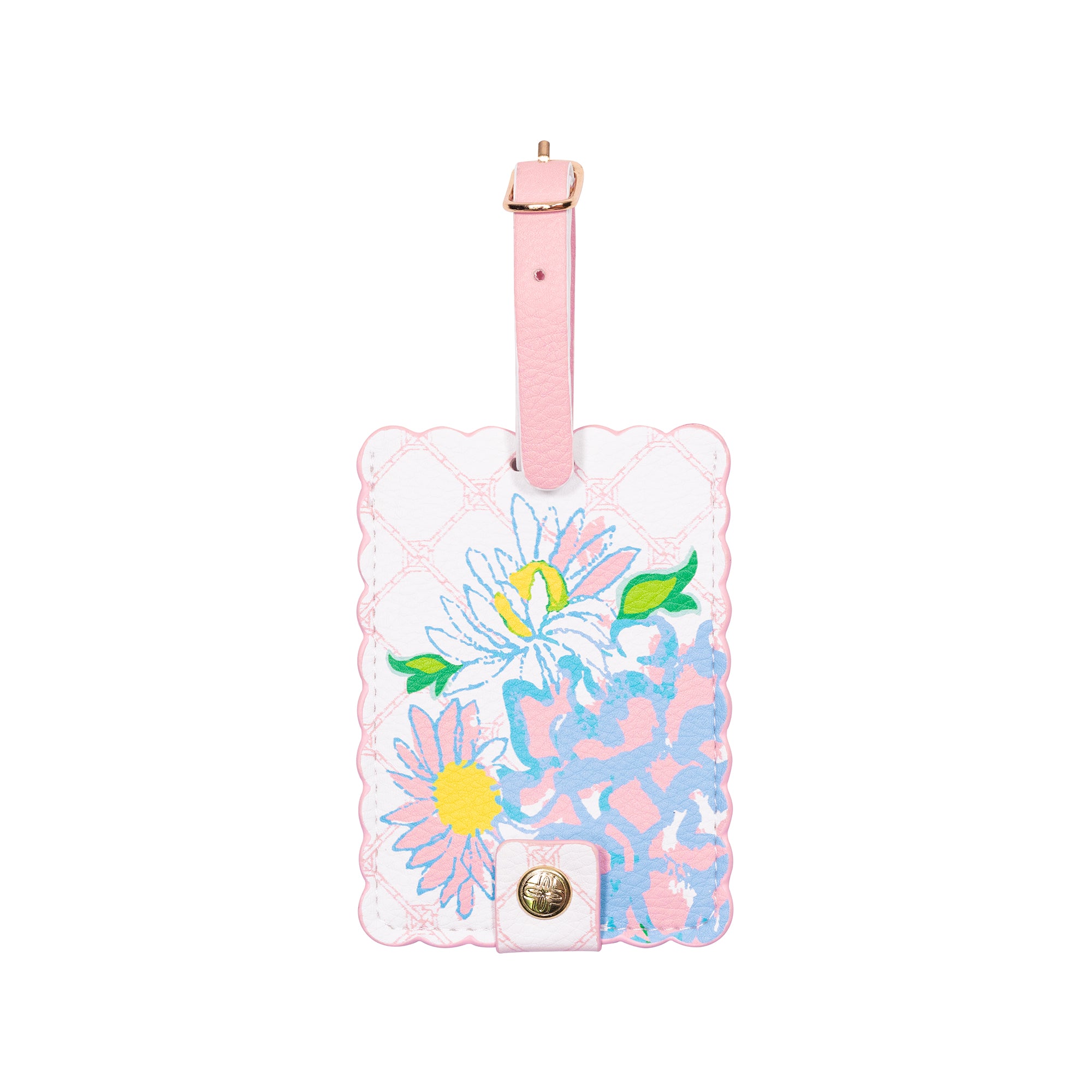 Scalloped Luggage Tag, Lilly Garden Home