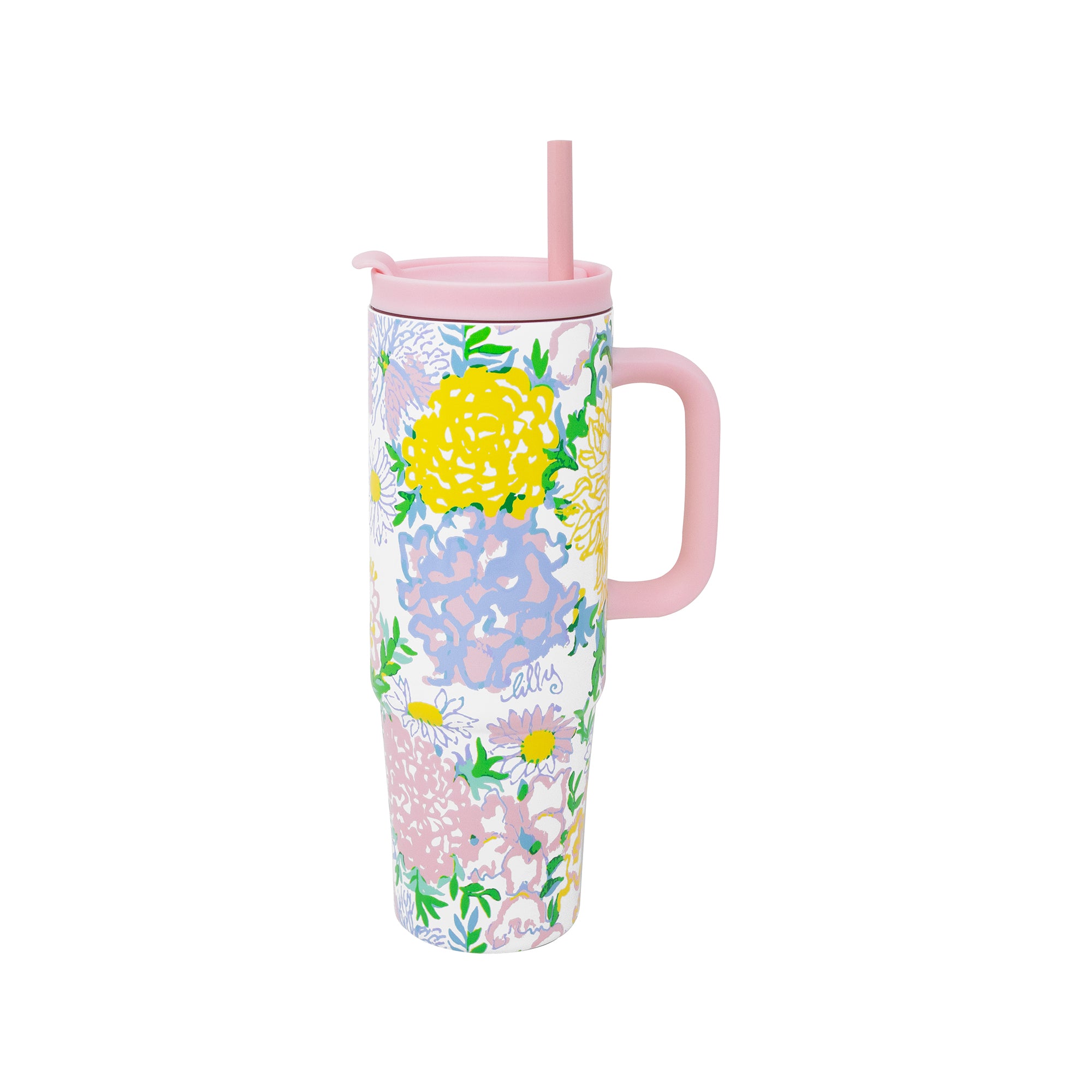 Stainless Steel 30 oz. Tumbler, Lilly Garden Home
