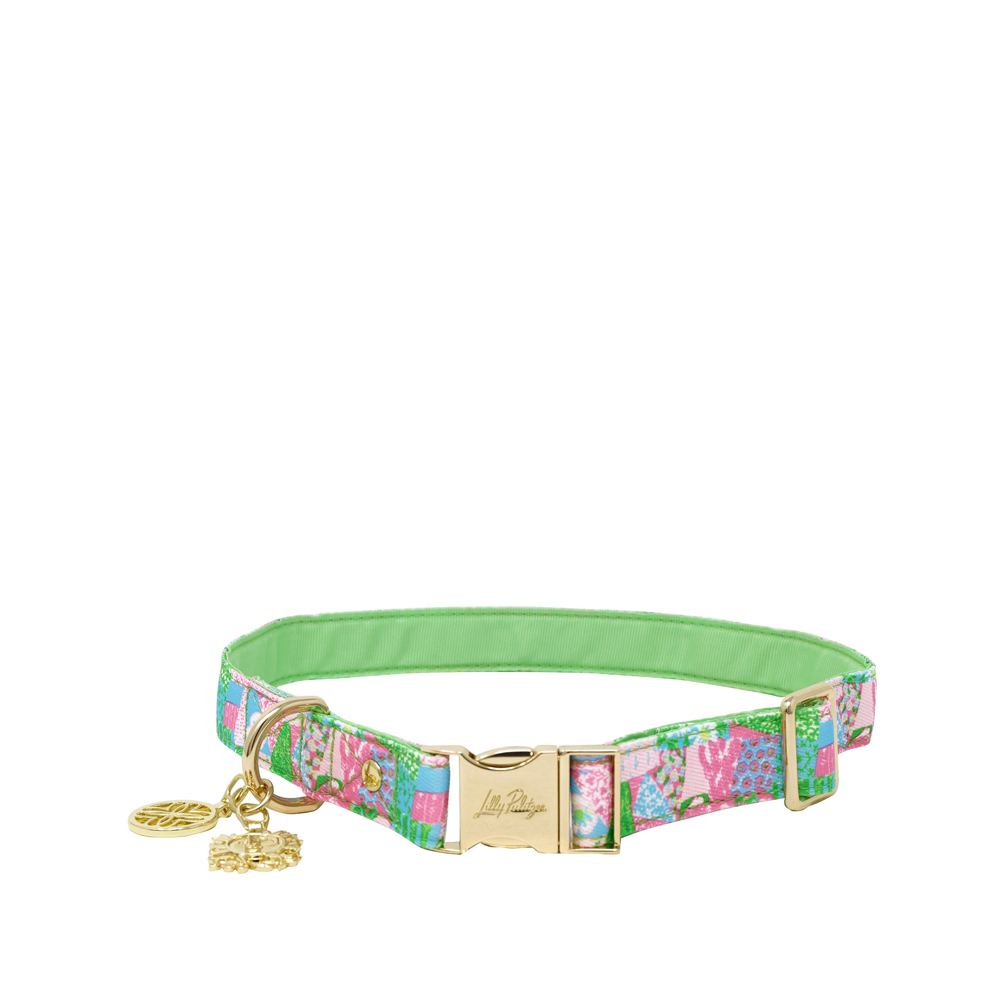 Dog Collar, Crazy Quilt Home (M/L)