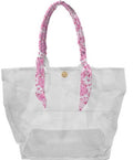 Beach Bag, Conch Shell Pink Burst of Joy