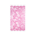 Scalloped Beach Towel, Conch Shell Pink Burst of J