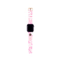 Silicone Apple Watch Band, Conch Shell Pink Burst
