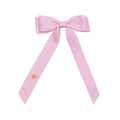 Bow Clip, Oleander Pink