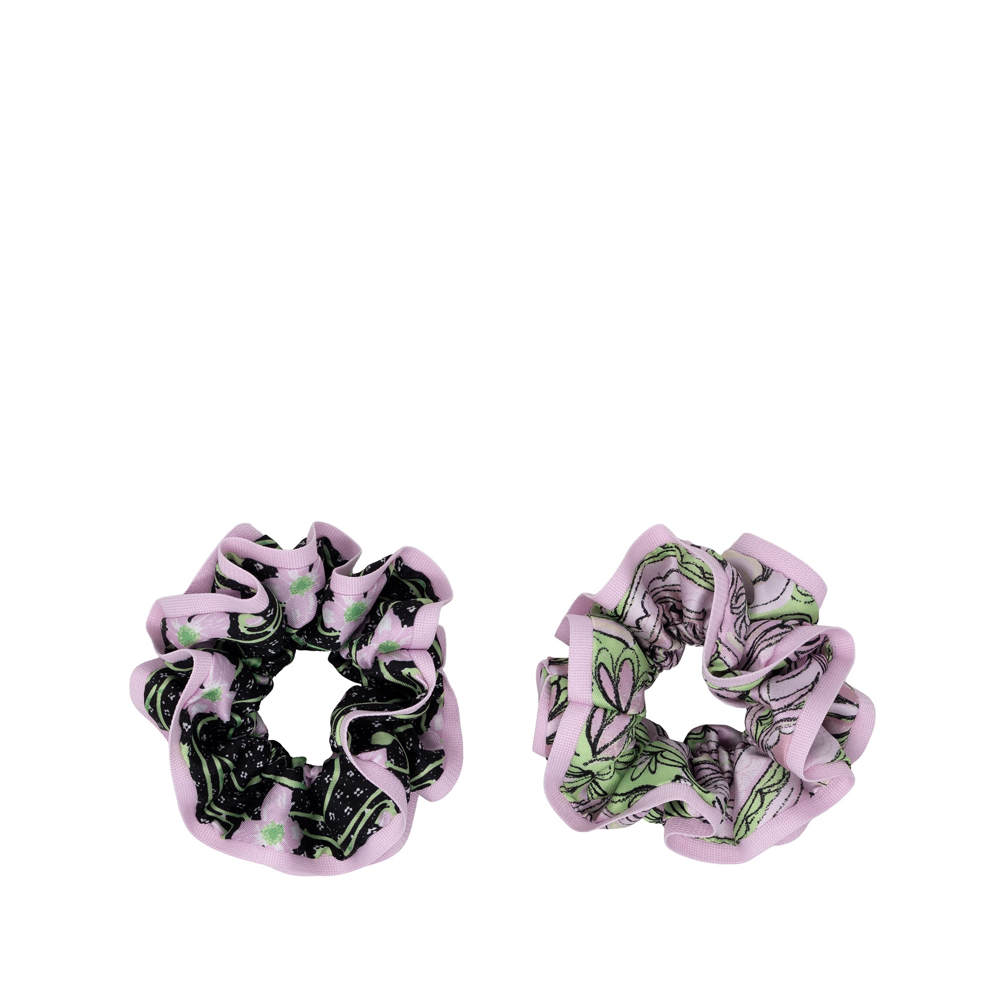 Scrunchie Set - BLUSHING BLOOMS, Estoril
