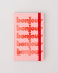 17 Month Classic Planner, Bonjour - Pink