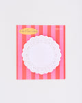 Novelty Notepad, Tea Time Doily