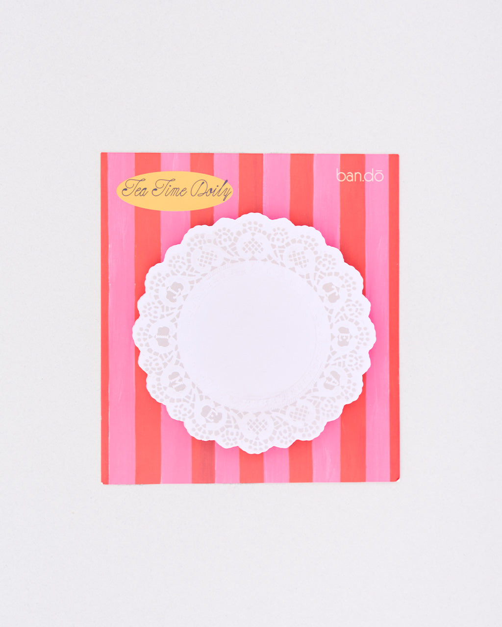 Novelty Notepad, Tea Time Doily