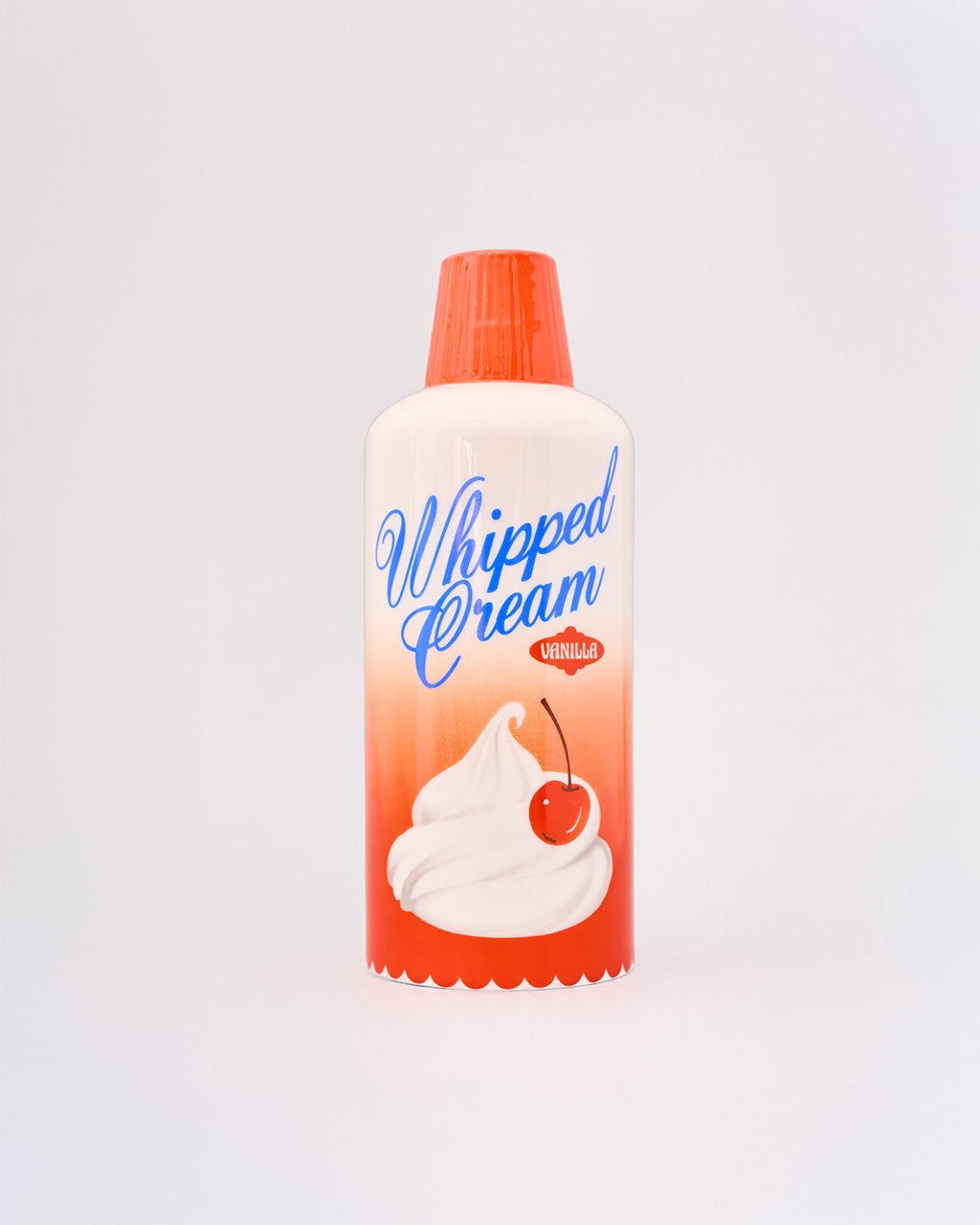 Ceramic Vase, Whipped Cream