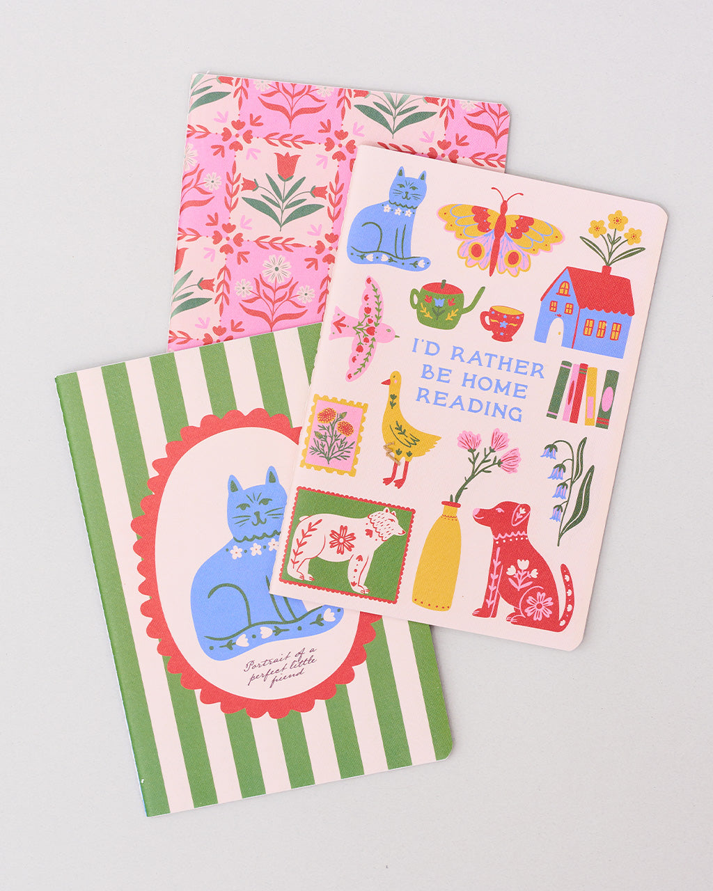 Rough Draft Notebook Set, I'd Rather Be Home Readi