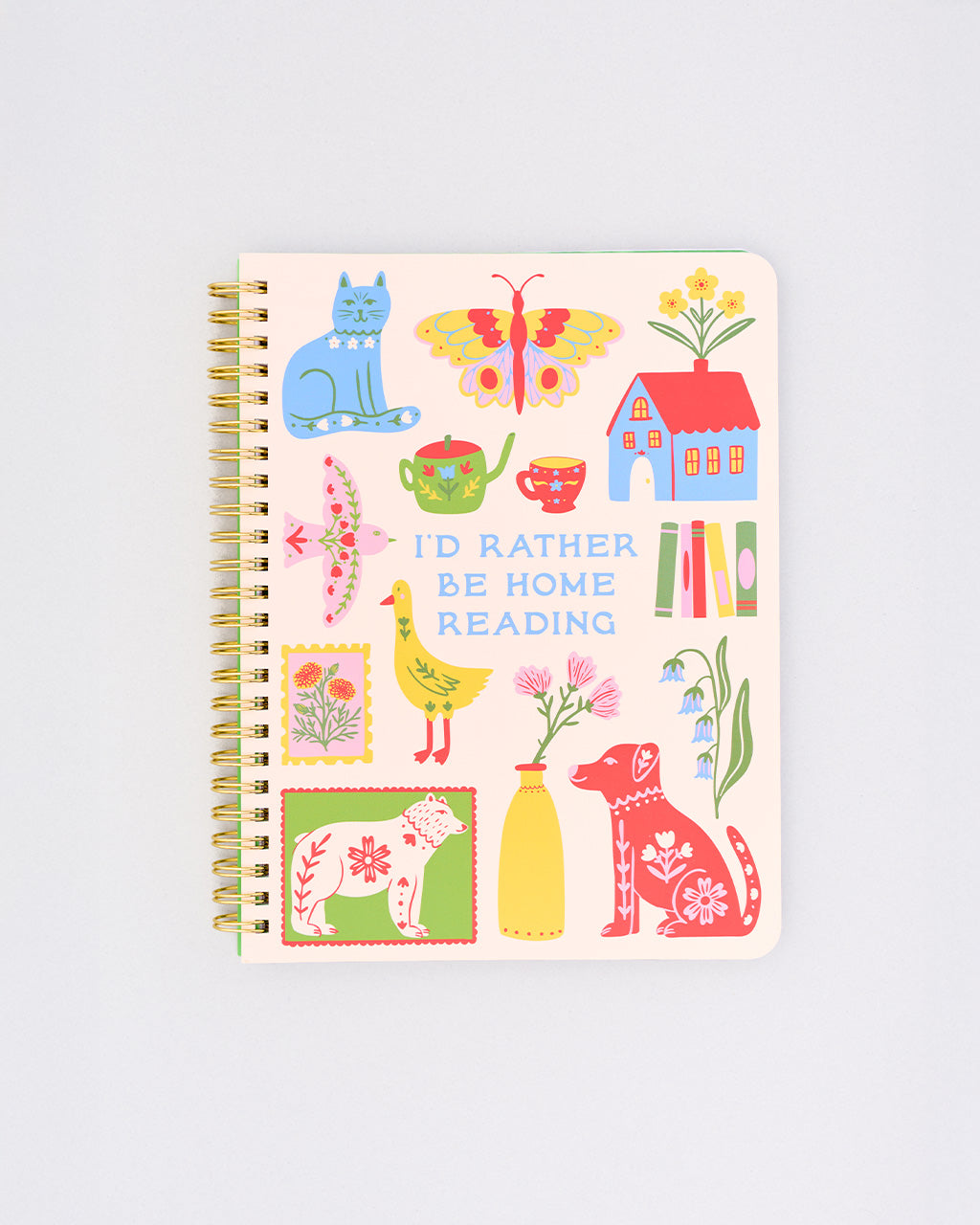 Rough Draft Mini Notebook, I'd Rather Be Home Read