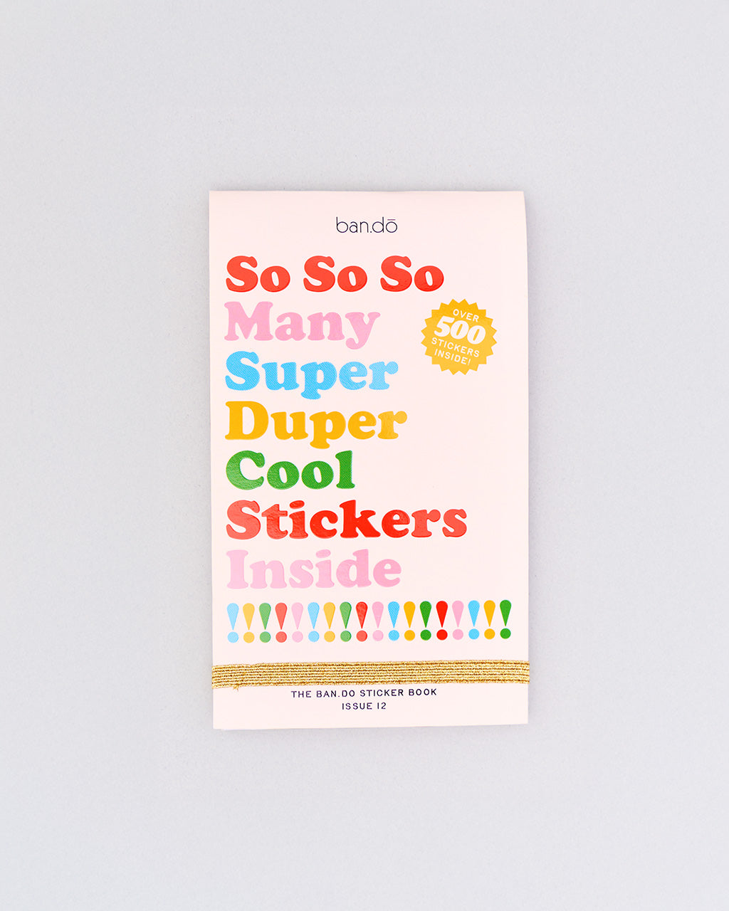 Sticker Book, Issue Twelve