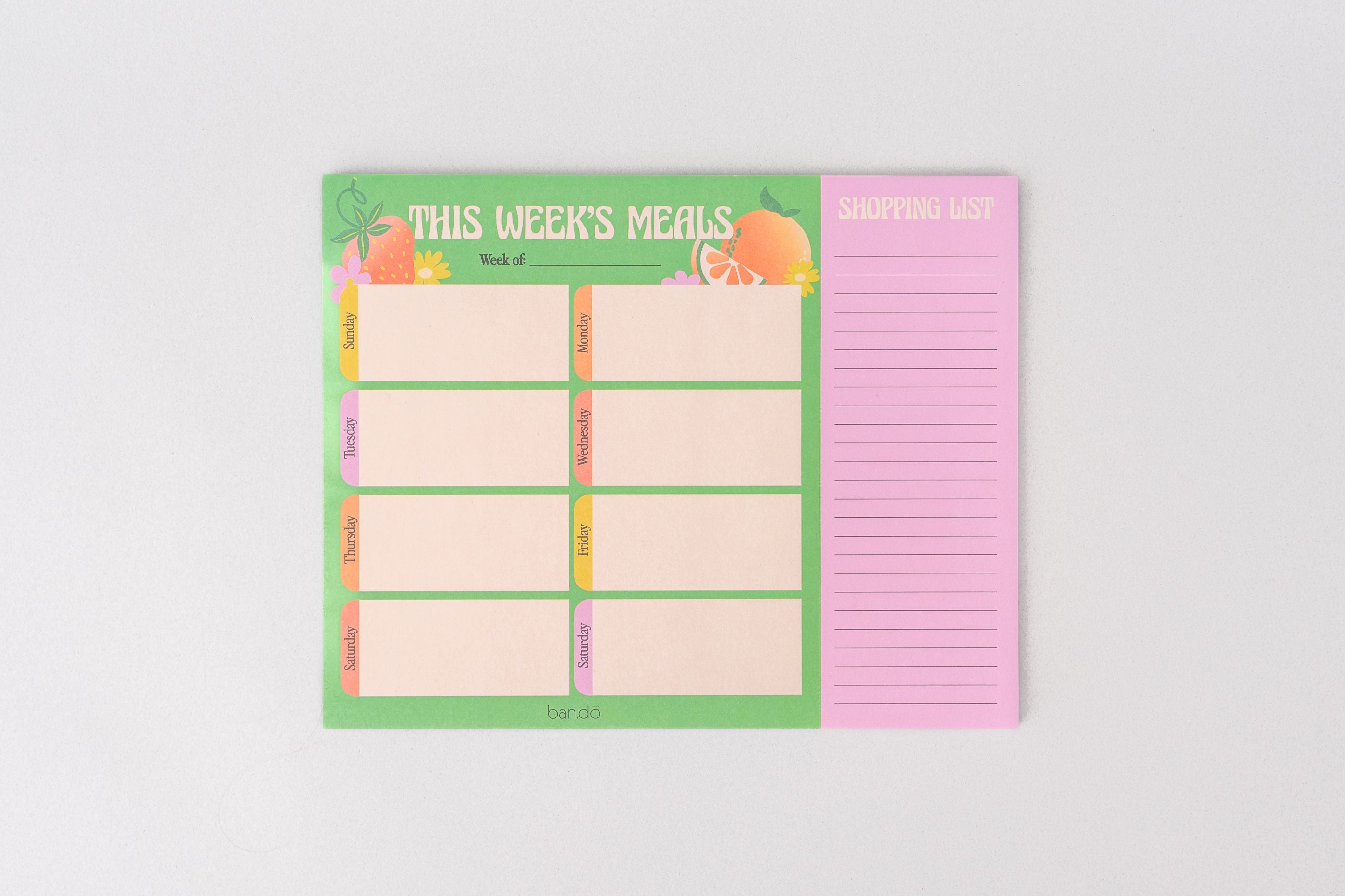 Meal Planner, Fruit