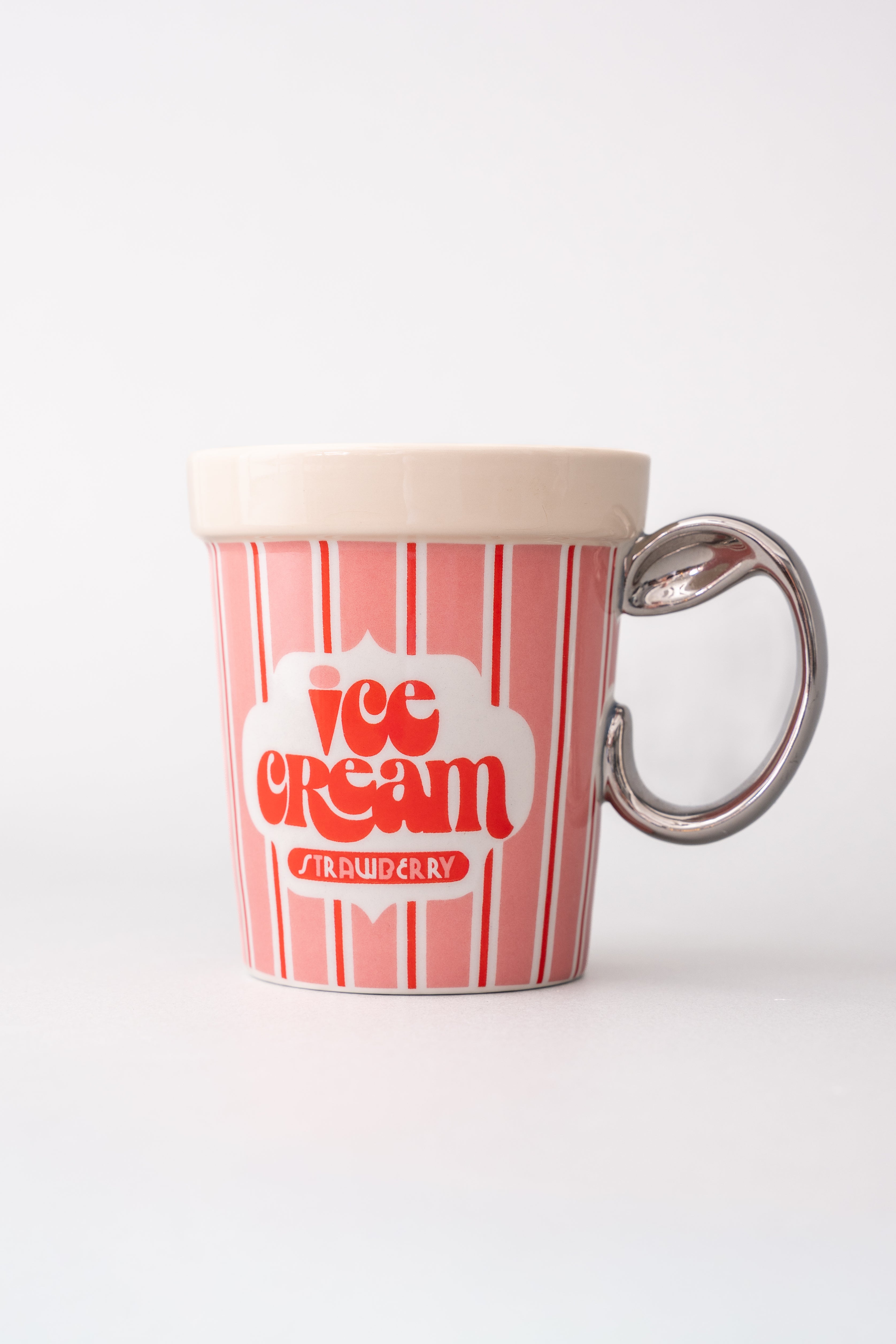 Novelty Ceramic Mug, Ice Cream Carton
